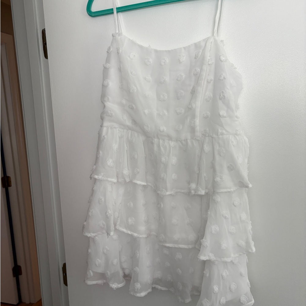 Francesca's Collections White Mini Dress
